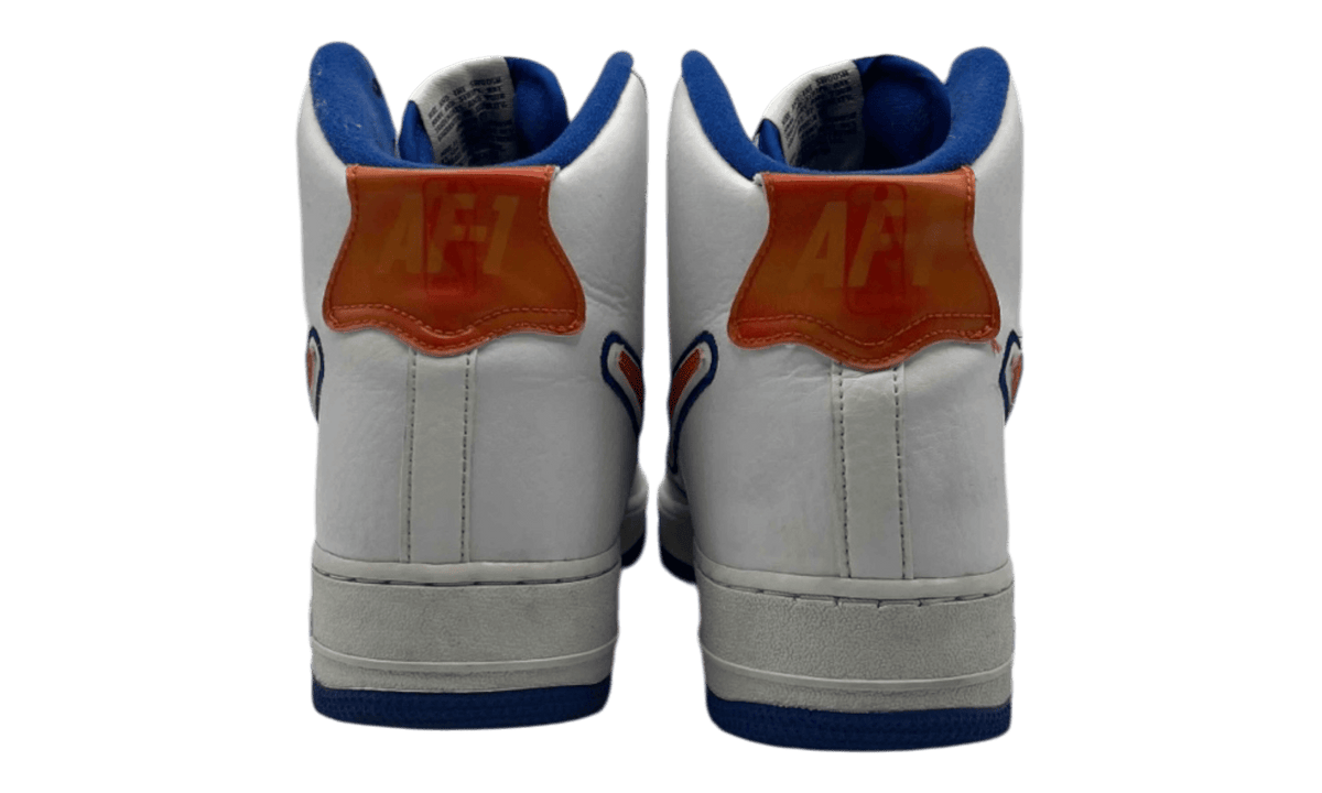 Premium White Orange High-Top Fashion Essential