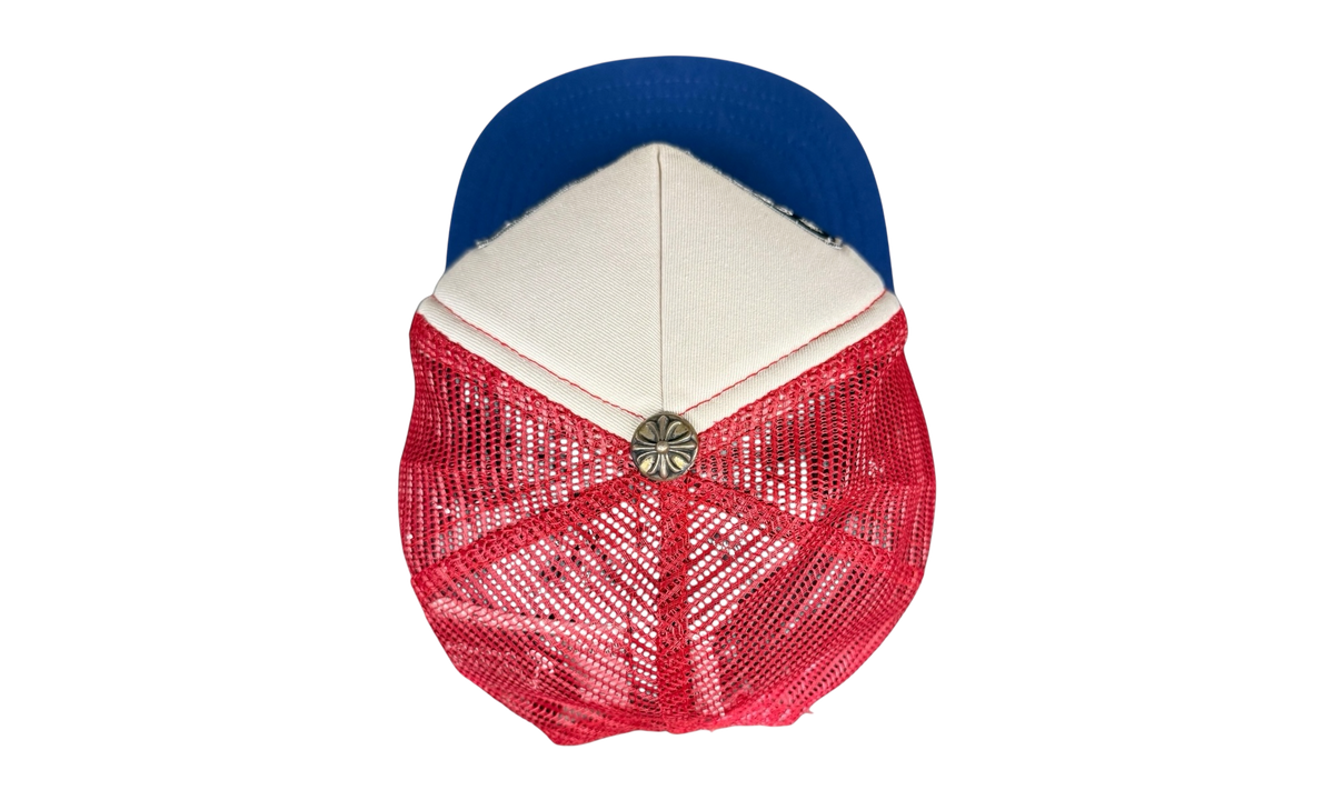Premium White Blue Red Hat