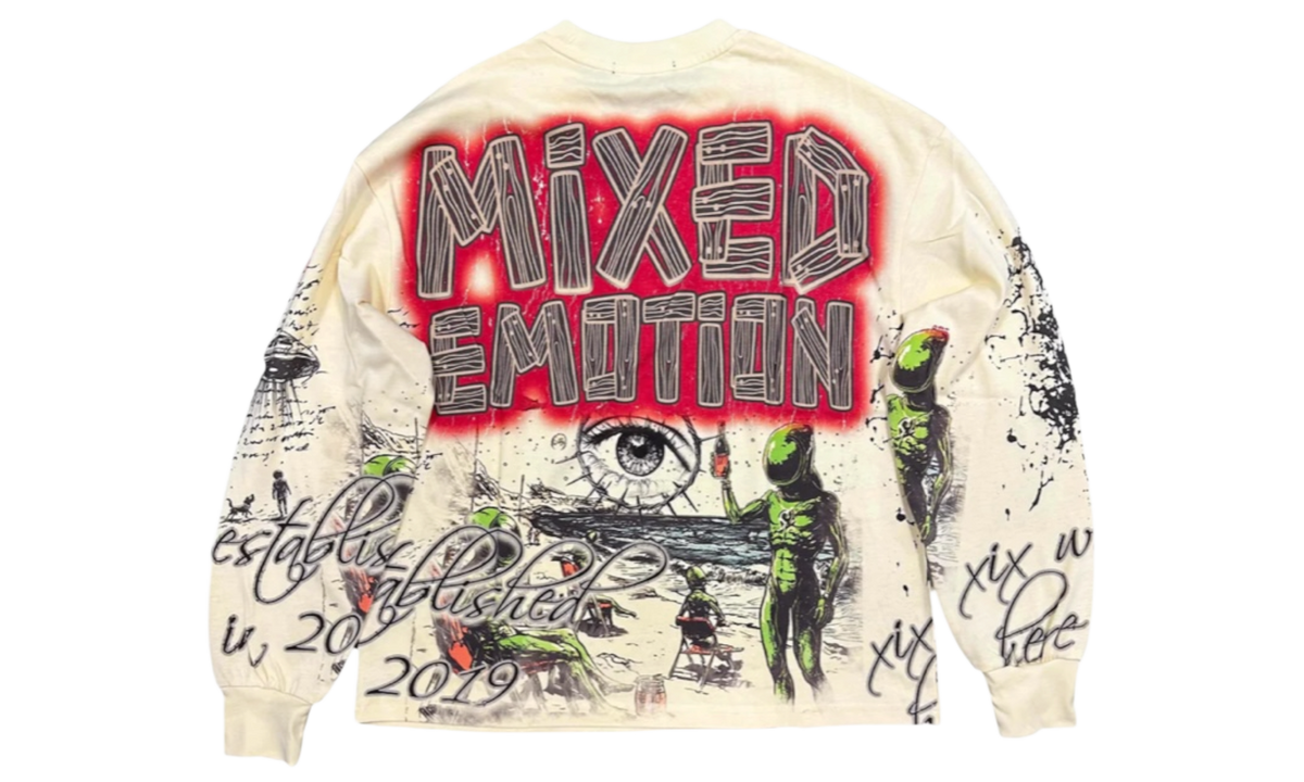 Premium Cream Long Sleeve T-Shirt