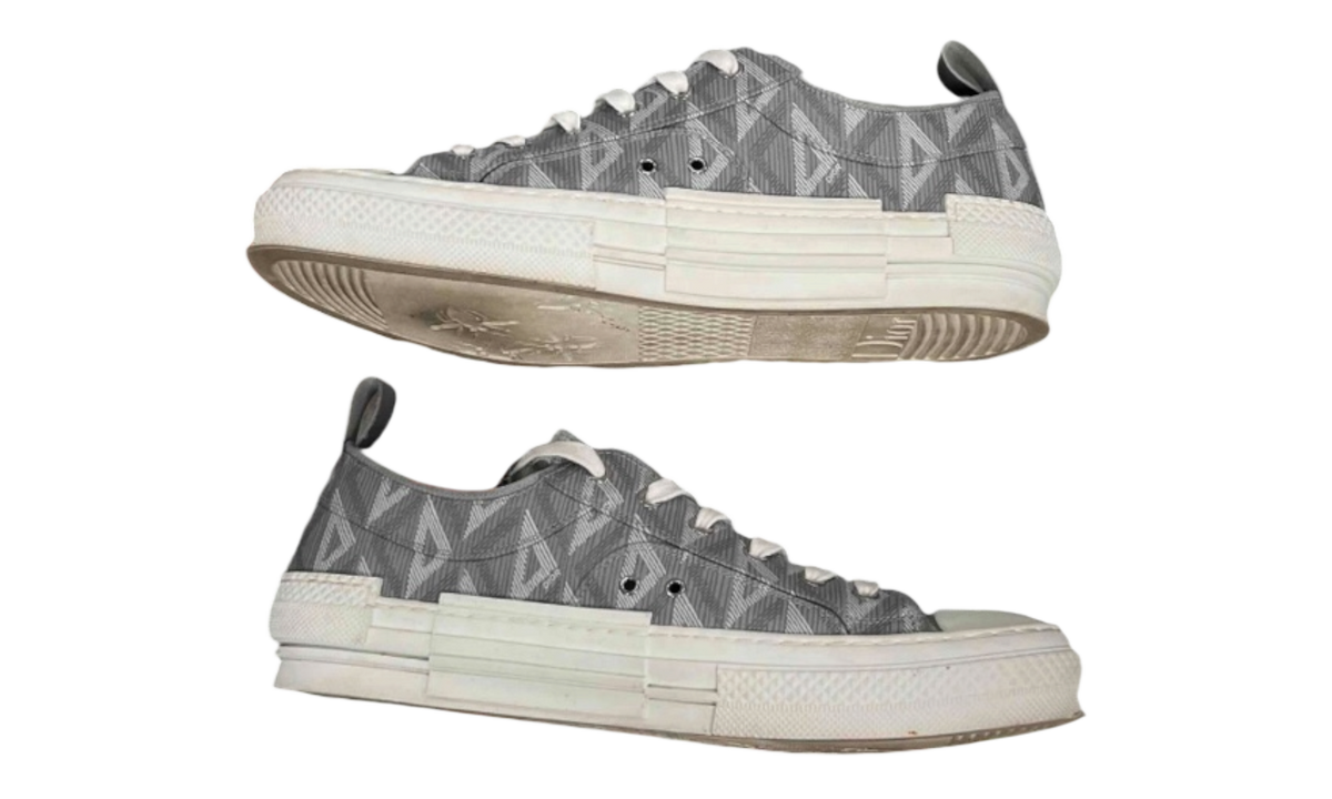 Premium Gray Low-Top Sneakers