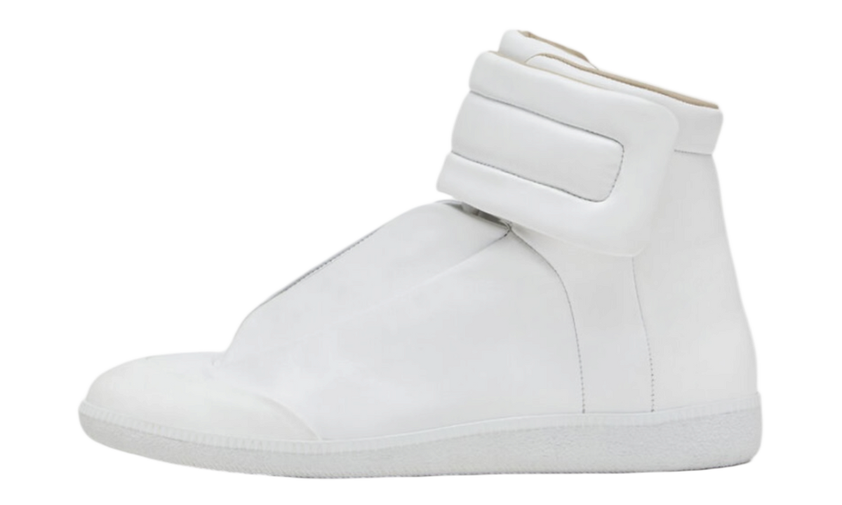 Premium White High-Top Sneakers