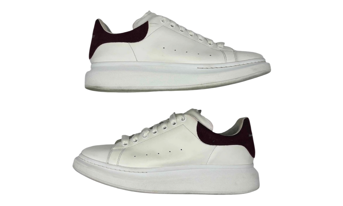 Premium White Burgundy Oversized Fashion Essential