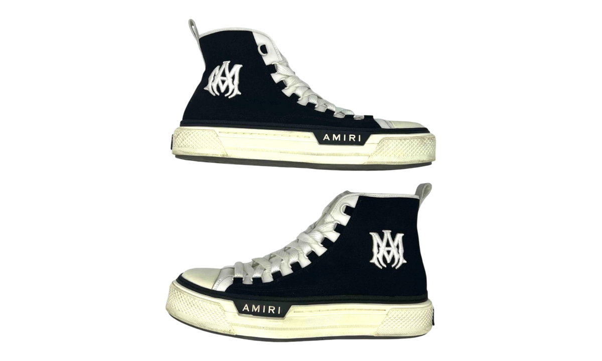 Premium Black White High-Top Fashion Essential