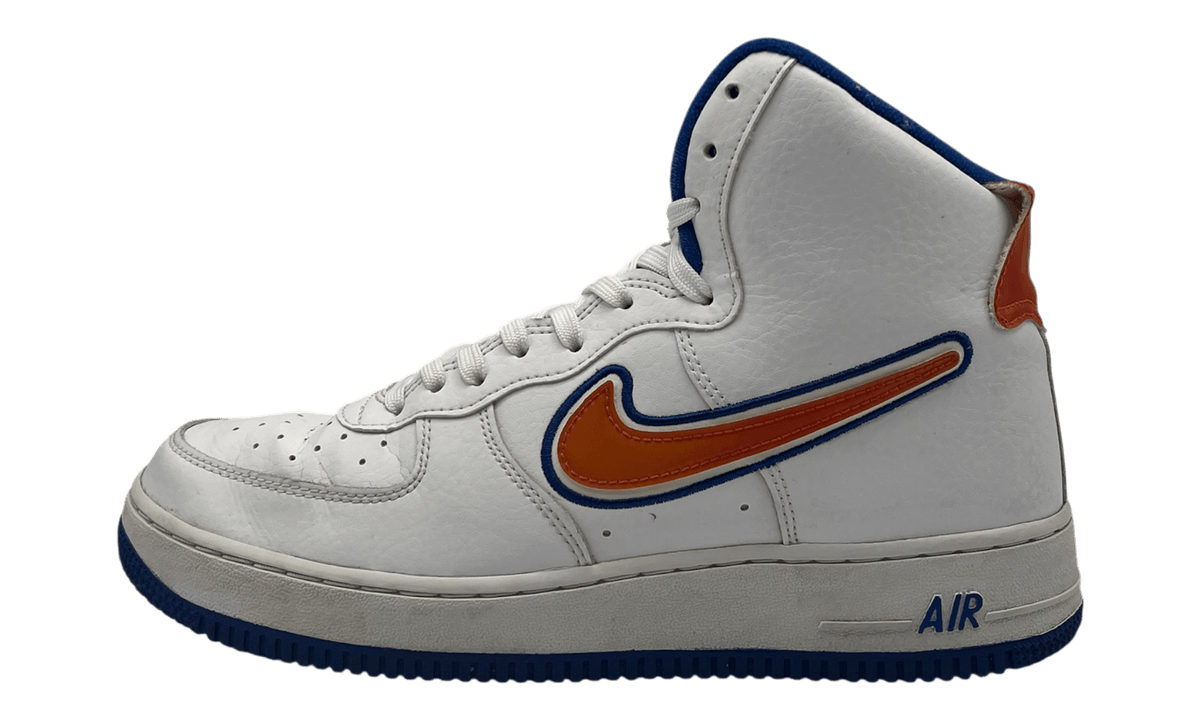 Premium White Orange High-Top Fashion Essential