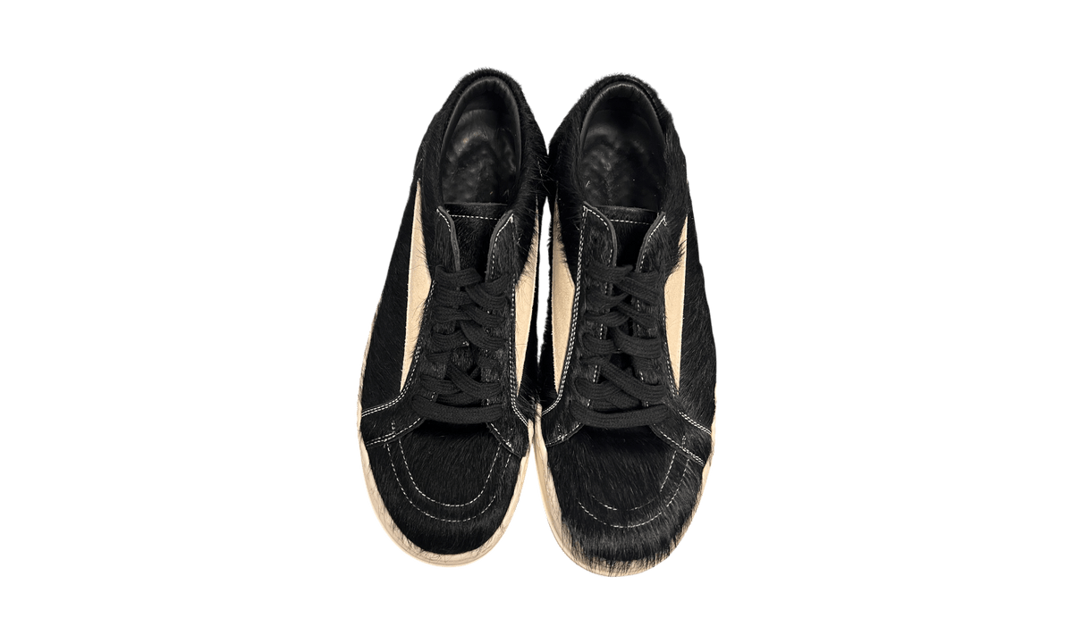 Premium Black Low-Top Sneakers