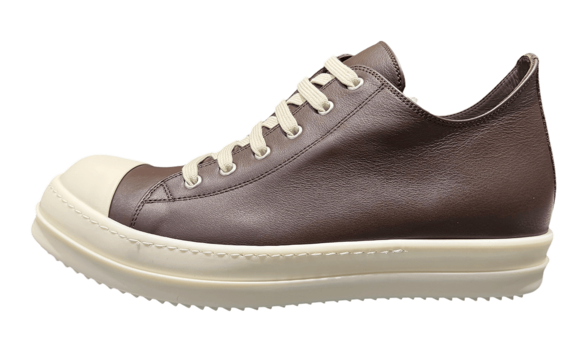Premium Brown Low-Top Sneakers