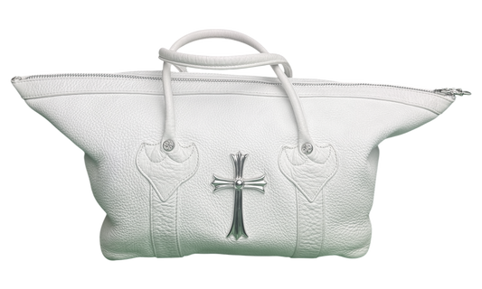Premium White Silver Bag