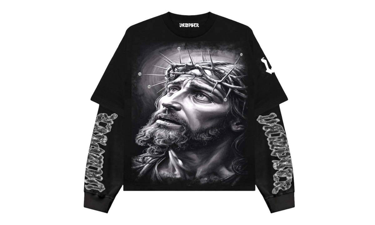Premium Black Thermal Long Sleeve T-Shirt
