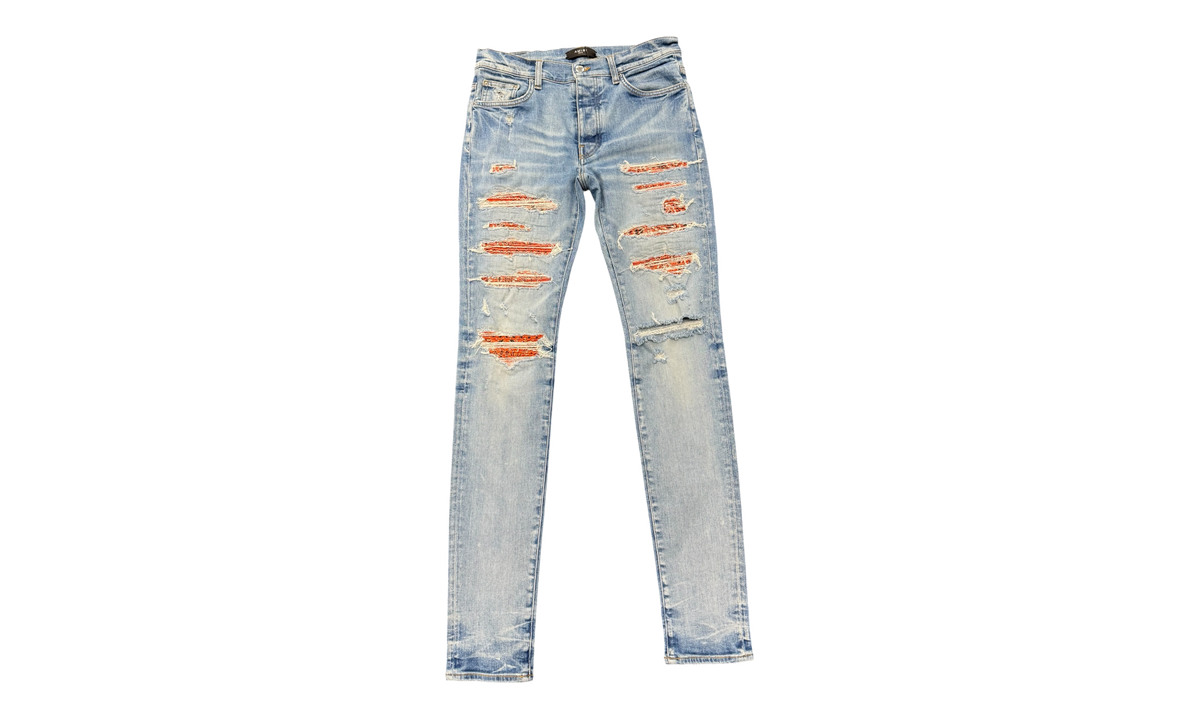 Premium Orange Jeans