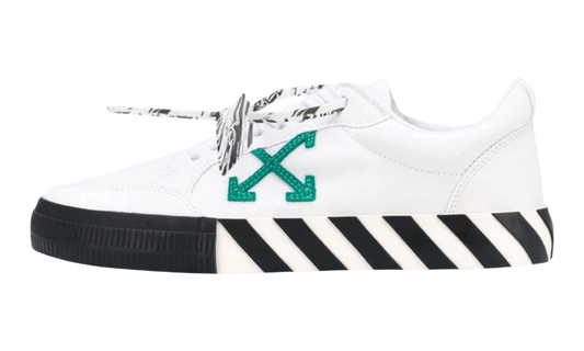 Premium White Green Low-Top Fashion Essential