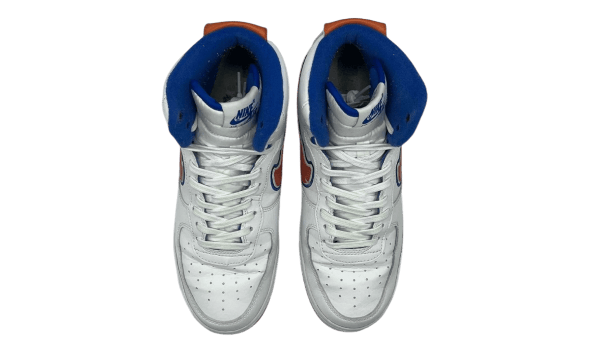Premium White Orange High-Top Fashion Essential