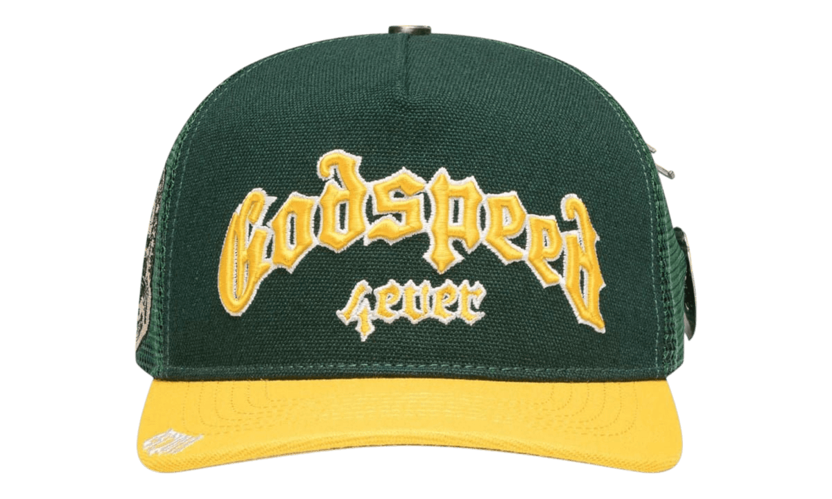 Premium Green Yellow Low-Top Hat