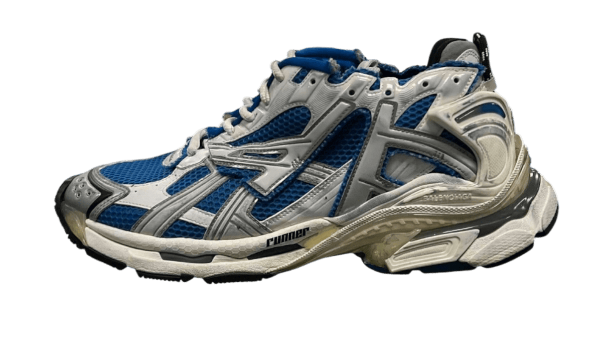 Premium Grey Blue Running Shoes
