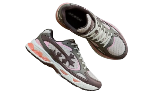Premium Pink Brown Running Shoes